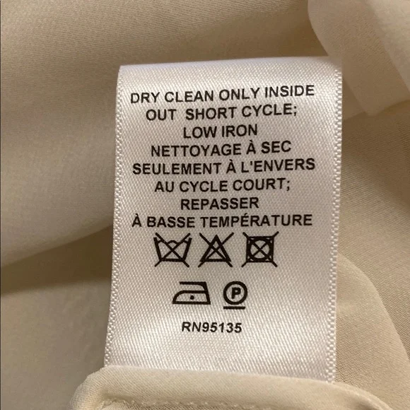 Lafayette 148 Elegant Cream Floral Skirt